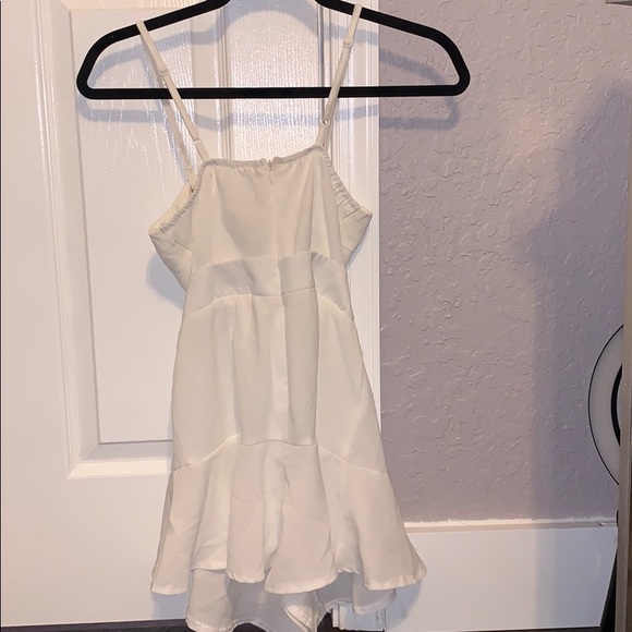 LF SEEK THE LABEL White Corset Lace Up Romper XS - Picture 5 of 5